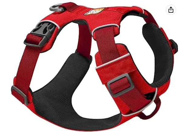 Front clip dog harness